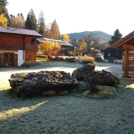 Huettenzauber Ferienwohnung Mitten Im Nationalpark Lindberg Eksteriør billede