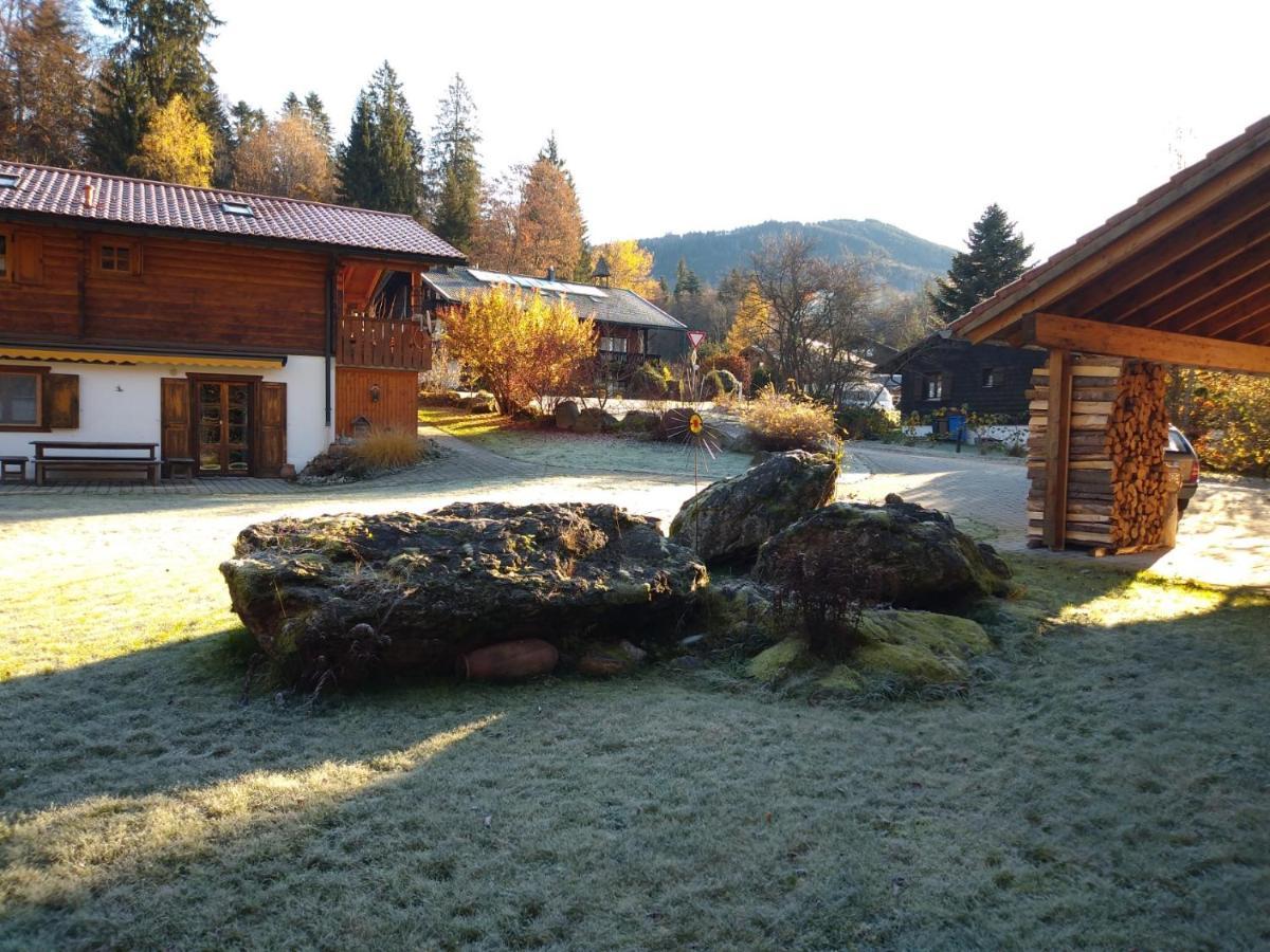 Huettenzauber Ferienwohnung Mitten Im Nationalpark Lindberg Eksteriør billede